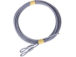 Torsion Lift Cable for Taller Doors
